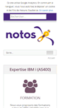 Mobile Screenshot of notos.fr